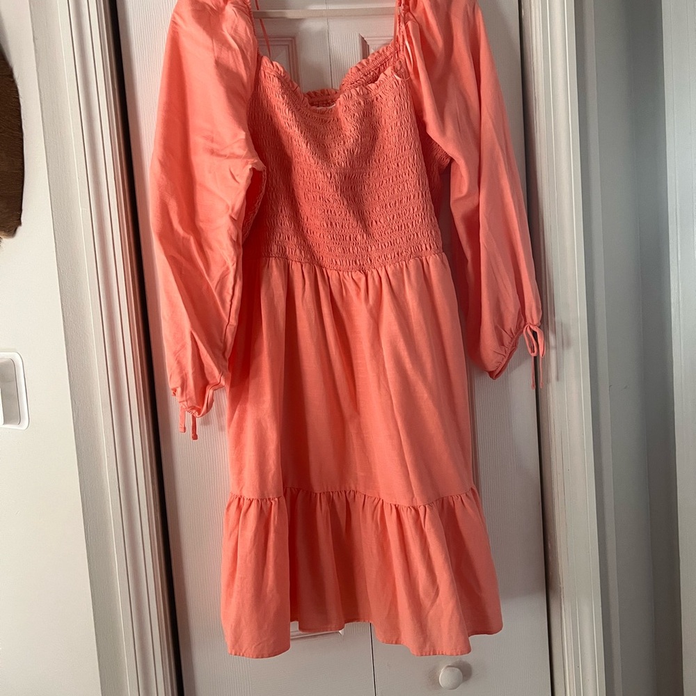 Lauren Conrad Coral Dress